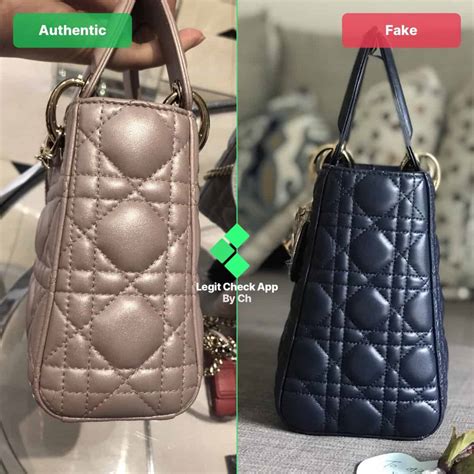 christian dior tote bag fake vs real|vintage lady dior bag authentication.